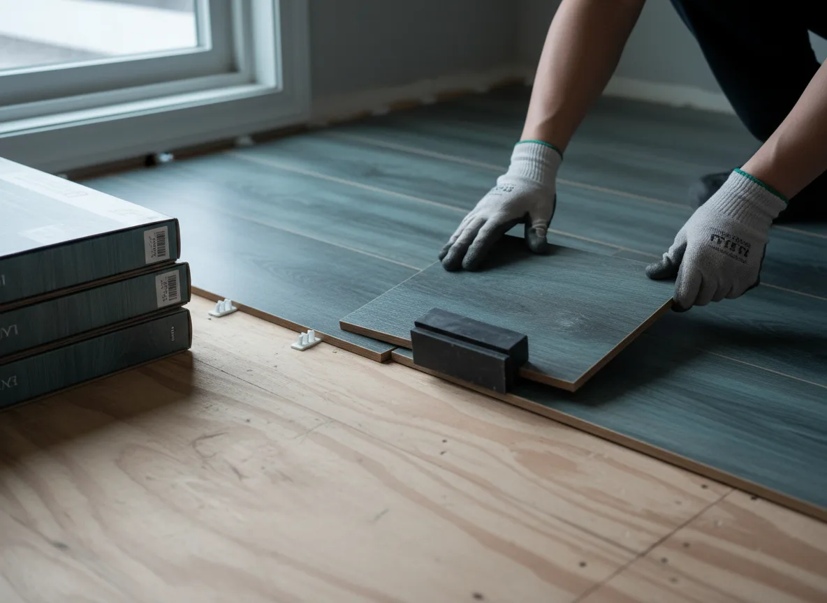 Luxury Vinyl Plank Installation company in Hesston, KS